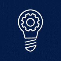 Innovation GIF with a lamp